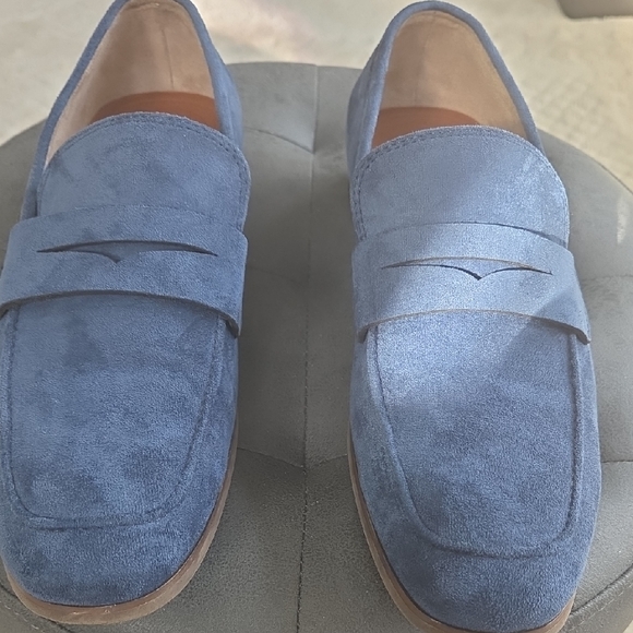 Other - Men's Blue Suede Loafers